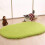 Tapete de banho de chenille grosso, macio e absorvente, microfibra de secagem rápida com base de borracha, lavável, 61 x 43 cm (24 x 17 polegadas), 8