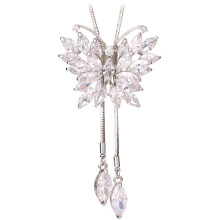 Vlinders Trui Ketting Lange Trui Decoratieve Ketting Kostuum Sieraden voor Dames