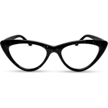 Premium Cat Eye TR-90 læsebriller til kvinder – smal-medium pasform, robust stel, fjederhængsler, stilfulde læsebriller, klar skildpaddefarvet,