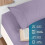 Ensemble de draps pour lit double – Polyester microfibre – 4 pièces 4