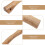 1Set Short Handle Axe Handle for Men Handyman in 8