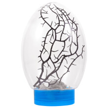 OUNONA Closed Spherical Fish Tank Ecosphere with LED Light for Home Decoration and 360-Degree View