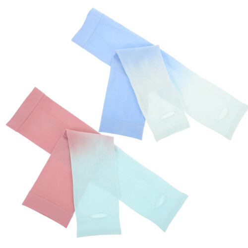 Mangas de proteção Worgeous para os braços, design moderno com efeito degradê, 2 pares, 41 x 9,9 cm (16,1 x 3,9 polegadas).
