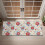 Χαλί πόρτας Pioneer με floral print, πλενόμενο αντιολισθητικό χαλάκι εσωτερικού χώρου, 2