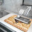 Πατάκι στεγνώματος πιάτων Farm Rooster, 18x24", μικροΐνες, απορροφητικό, γαλλικού τύπου – 5