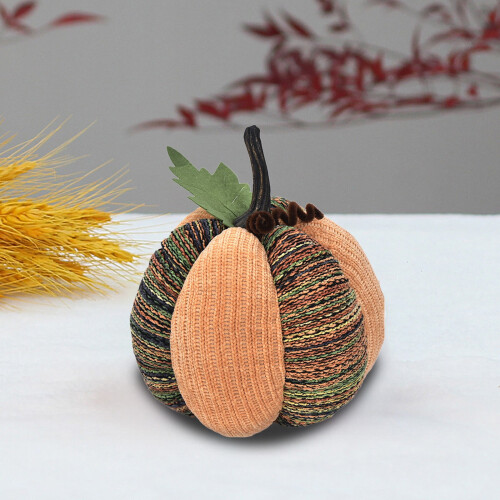 Pumpkin Throw Pillow Fall Decor 20x15cm Polyester 1