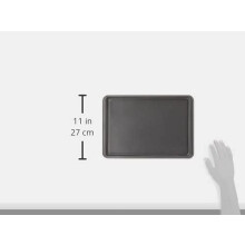 3-Piece Nonstick Carbon Steel Baking Sheet Set (13"x9", 15"x10", 17"x11") – Cookie & Roasting Sheets