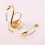 Stainless Steel Coffee Spoons with Rack (6 pcs) 2