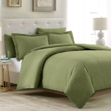 Dekbedovertrekset - 5-delige Iconic Collection beddengoedset - Hotel luxe, extra zacht en verkoelend - Microvezel - Knoopsluiting en hoekbanden