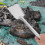 Ανθεκτική τσουγκράνα κάρβουνου για μπάρμπεκιου από ανοξείδωτο ατσάλι, 15,7" – 7