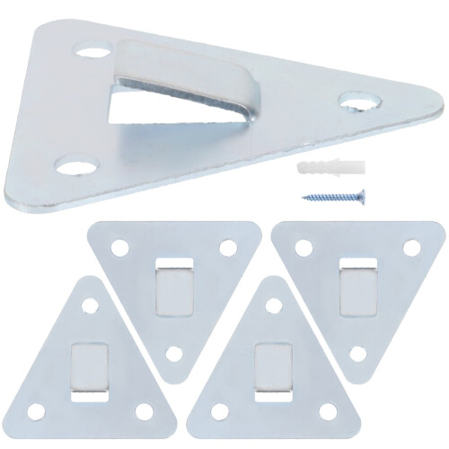 NUTEDOM 5pcs Fire Extinguisher Wall Mount Fire Extinguisher Holder Fire Extinguisher Mounting Hook 2