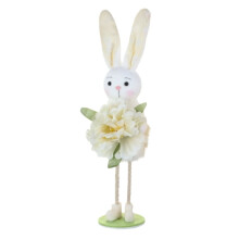Sculpture de bureau lapin de Pâques en polyester (1 pièce)