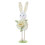 Sculpture de lapin de Pâques pour bureau, ornement en polyester 1