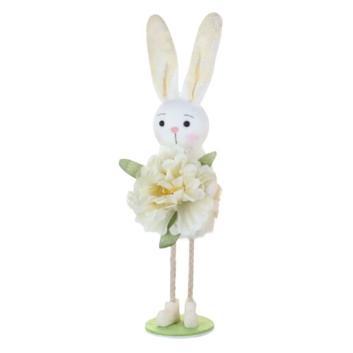 Sculpture de bureau lapin de Pâques en polyester (1 pièce)