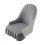Housse extensible gris foncé pour fauteuil à oreilles – 1 pièce 2