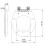 Στρογγυλό κάλυμμα τουαλέτας TROPOW με γρήγορη απελευθέρωση, απαλό κλείσιμο, χωρίς 4