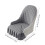 Housse extensible gris foncé pour fauteuil à oreilles – 1 pièce 3