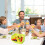 4-Color Stackable Plastic Storage Baskets 3