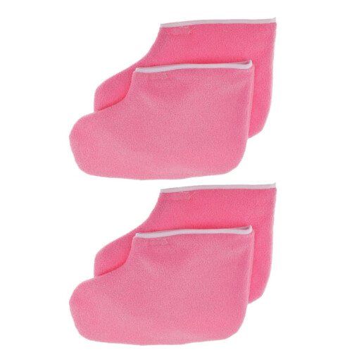 Botinhas para Pedicure, Manicure e Cuidados com os Pés - Rosa