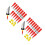 OUNONA 2 Sets Applicator Empty Caulk Tubes Rubber Nozzle Tool Work 6