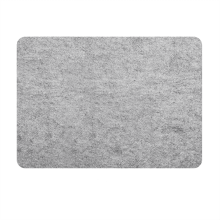 Tapete de passar lã 17x13,5 polegadas cinza