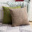 Lot de 2 housses de coussin effet lin 4