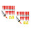 OUNONA 2 Sets Applicator Empty Caulk Tubes Rubber Nozzle Tool Work 8