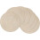 6er-Set runde, geflochtene Platzsets (15 Zoll Durchmesser) 1