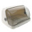 Space Saving Portable Cup Drying Rack with Lid for Kitchen Storage Grey Design 6