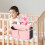 Large Hanging Bedside Storage Bag with Multiple Pockets – Compatible with Bunk Beds, Dorm & Phone/Books/Snacks 4