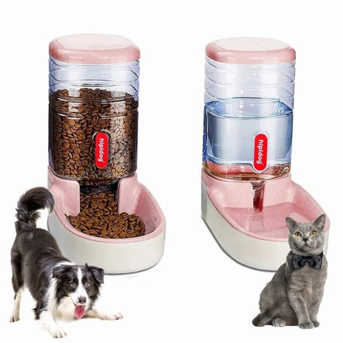 Automatisk foderautomat og vanddispenser til katte og hunde 1