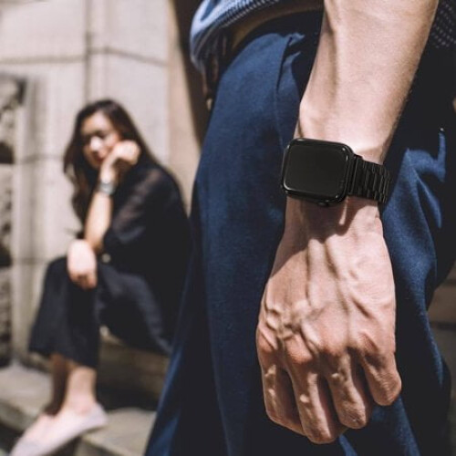 Συμβατό με το Apple Watch Μεταλλικό λουράκι 40 χιλιοστών – Ρυθμιζόμενο λουράκι iWatch με 1