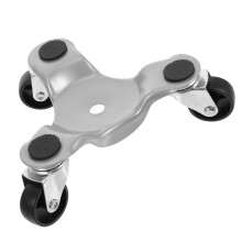 Chariot de déménagement triangulaire gris pour meubles – 1 ensemble