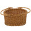 Wicker Basket for Kids Picnic Table Dessert 1 pcs 6