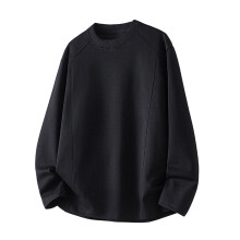 Sweat-shirts pour hommes, hiver, polaire thermique, manches longues, col rond, chemisiers unis