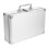 1Pcs Rectangular Metal Briefcase With Tool Organization.8X7.9X3.5in 1