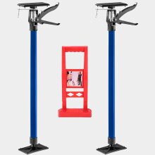 2 Plasterboard Props Telescopic Support Poles Set