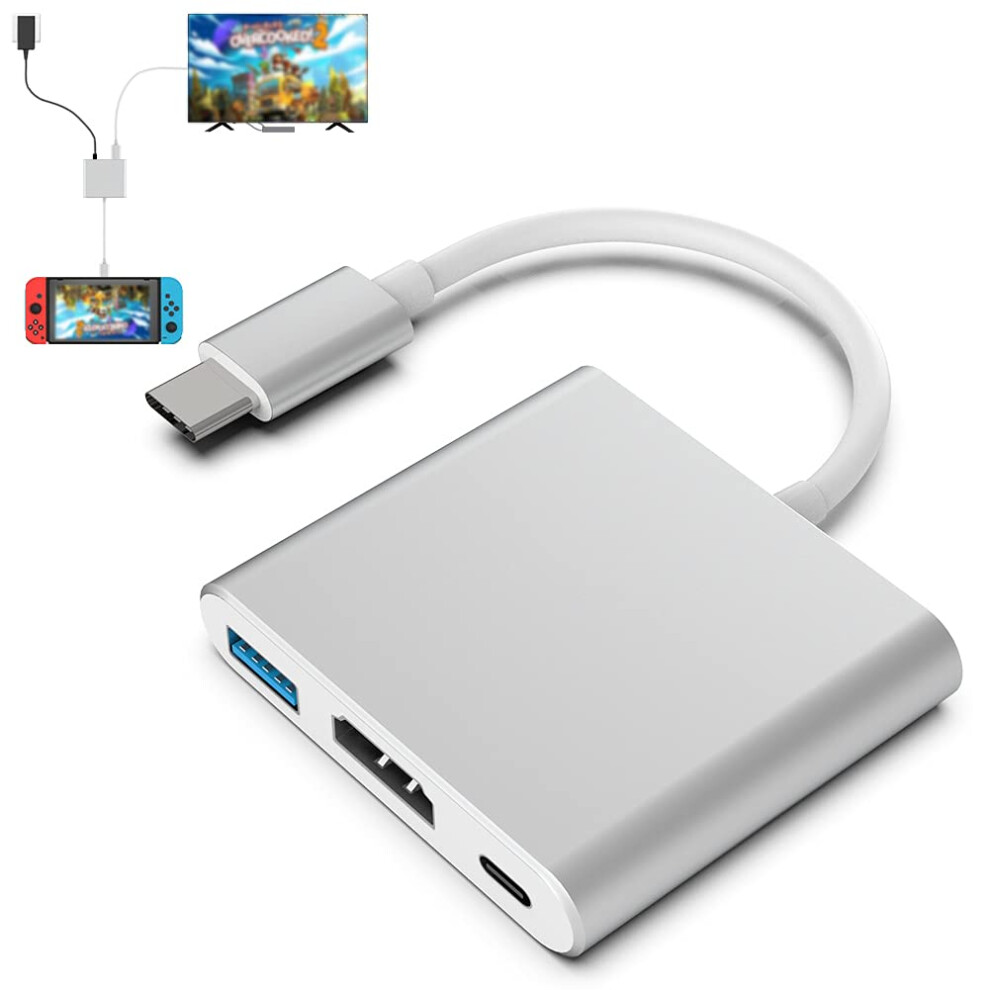 Dock For Nintendo Switch With 4K Uhd Output, Usb C Charging, Usb 3.0 And Hdmi Tv Connectivity 9771547169536