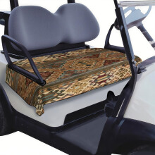 Könnyen felszerelhető golfkocsi üléshuzat 51" x 31", szerszámmentes mikroszálas törölközőtakaró EZGO, Club Car és Yamaha ülésekhez