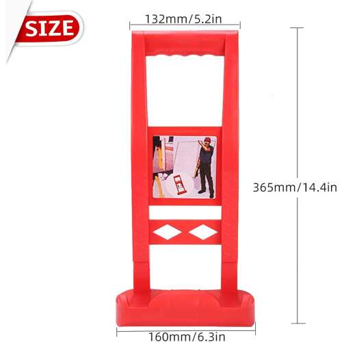 2 Plasterboard Props Telescopic Support Poles Set 2