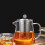 Glas te-infuser med aftageligt rustfrit stål 5