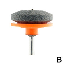 Affûteuse de tondeuse à gazon robuste – Pierre à affûter multifonctionnelle et précise pour perceuses électriques/manuelles, compatible avec