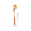 Cepillo de baño de madera con mango de acero inoxidable (1 unidad) 2
