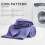 Deep Purple Queen Quilt Set 3-Piece Lightweight Polyester 4