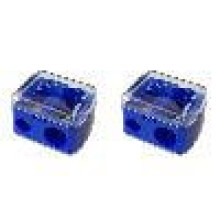MOQIN Jumbo Crayon & Makeup Pencil Sharpener with Dual Holes for Eyeliner/Lipliner Pencils, Compatible with Standard Pencils
