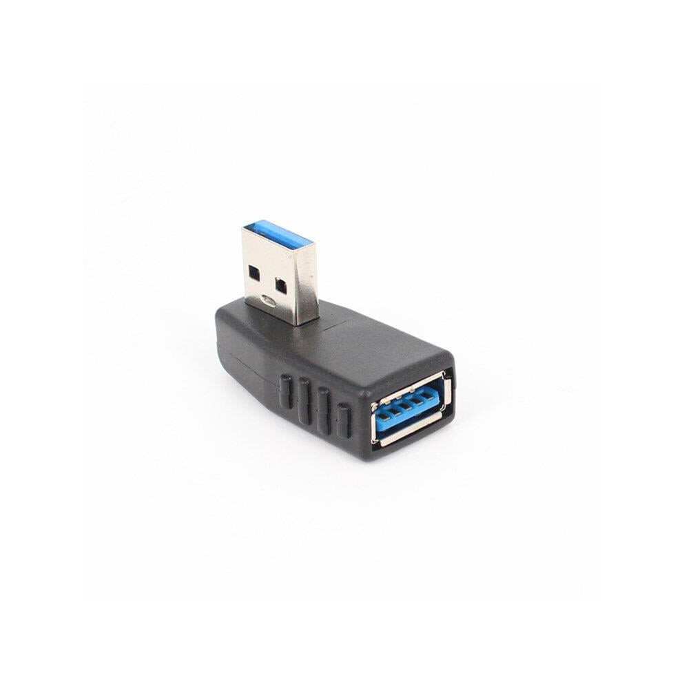 Usb 3.0 Right-Angle Male To Female Adapter 9450273214955