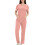 Σετ Scrubs for Women2Piece για γυναίκες, μονόχρωμο τοπ με κοντό μανίκι και V λαιμόκοψη, 5