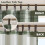 Πάνελ κουρτίνας Anaheim Plaid, με επένδυση από φλις, 50" Π x 108" Μ 5