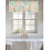 Ocean Coral Shell Valance 42x18in Rod Pocket 6