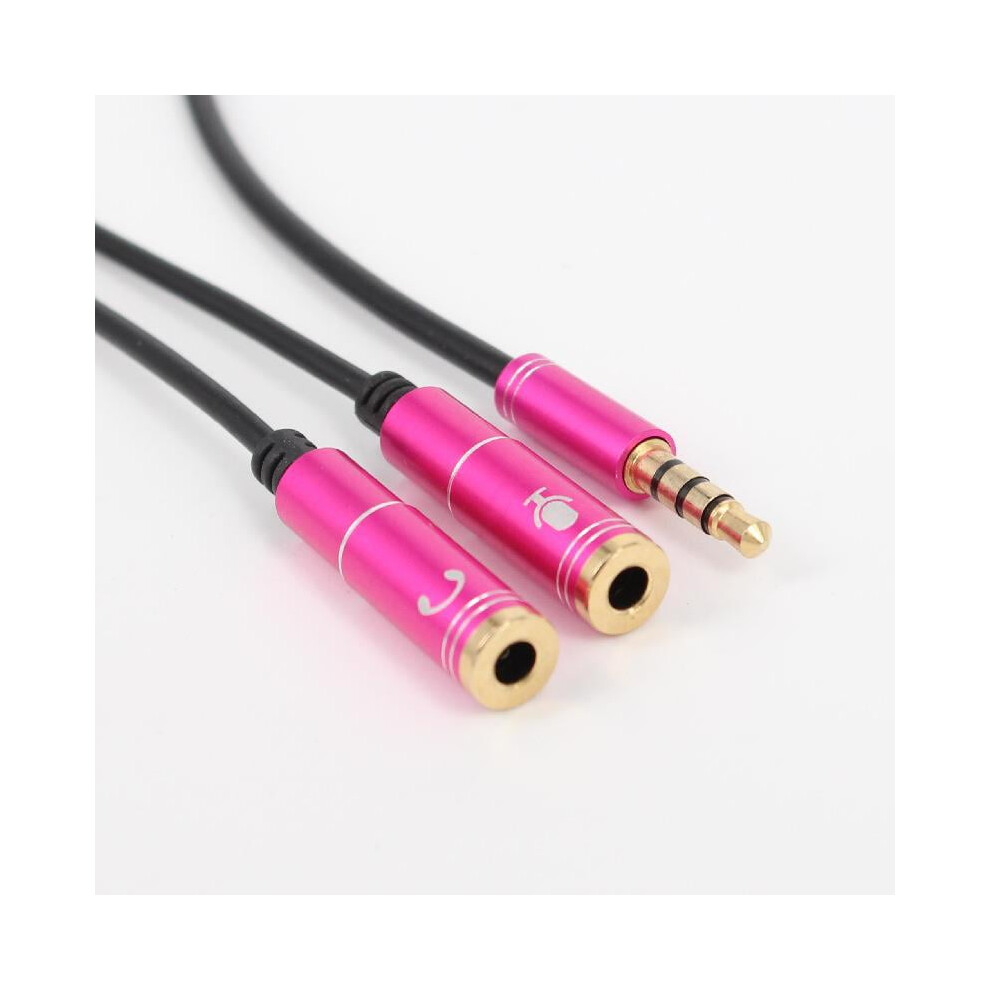 3.5Mm Audio Splitter Cable 1-To-2 Headset Mic Adapter 9058772170590